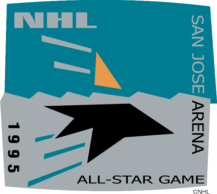 NHL All-Star Game 1995 Unused Logo iron on transfers for T-shirts